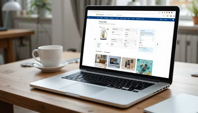 Laptop screen showing Amazon Australia Deals page with filters.